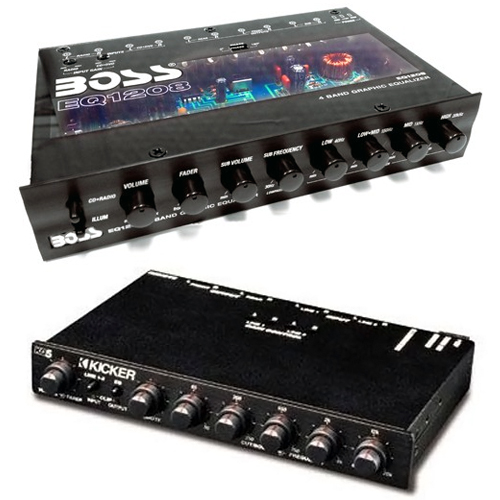 X'Overs / EQs / Bass Level