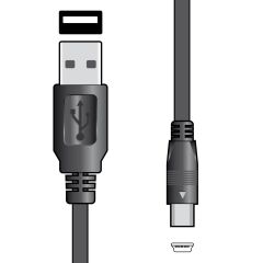 MINI USB Cable Sync & Charge Lead For Mobile Phones/Tables & Other Devices