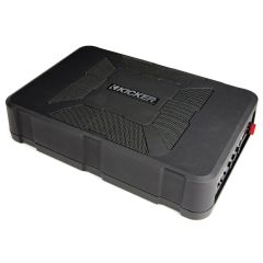 Kicker 150W HideAway Active 8 Inch Subwoofer Amplified Box for Car Van Minibus