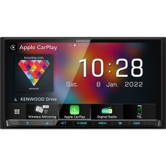 Kenwood DMX8021DABS 7.0" Wireless Apple Car Play/Android Auto with WiFi, Bluetooth & Digital Radio DAB+ built-in