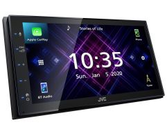 JVC KW M560BT 6.8" Car Stereo with USB Bluetooth Apple CarPlay Android Auto Multimedia Receiver