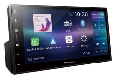 PIONEER SPH-DA77DAB Mech-free 6.8” WVGA Capacitive touchscreen, Wireless Apple CarPlay, Wireless Android Auto, USB Mirroring, DAB Car Stereo