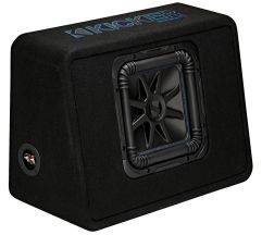 Kicker KA44TL7S102 Solo-Baric L7S 10-Inch Subwoofer Enclosure Thin Profile 2 Ohm