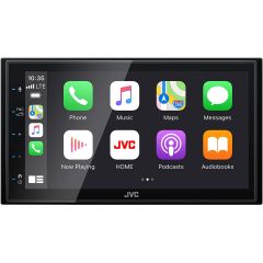 JVC KW M565DBT 6.8" Car Stereo with Built-in DAB, Apple CarPlay & Android Auto, USB Mirroring for Android Phones and Bluetooth