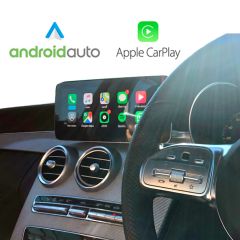 Wireless Apple CarPlay Android Auto Mercedes A/B Class/CLA/GLA W222, C-Class W205 2015-2018 Reversing Camera Interface