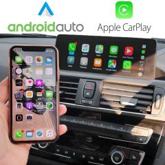 Wireless Apple CarPlay Android Auto NBT EVO F10/F20/F30 1/2/3/4/5/X1/X2 Series 2017-2019 with 6.5″ Screen Navigation 