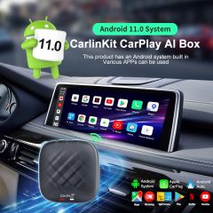 Carlinkit AI 4G PLUS BOX 4+64G CarPlay & Android 11 System, Support Wired to Wireless CarPlay, Wireless Android Auto, Play Store, YouTube, Netflix with SIM & SD card
