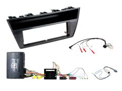 CTKSK07 Skoda Fabia Car Stereo Replacement Fitting Kit Double Din Fascia Panel For Skoda Blues OEM systems