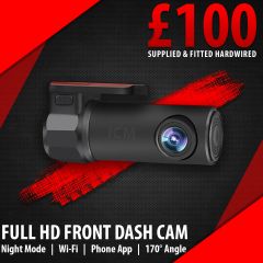 1080P Full HD Front facing Car Dash DVR Night Vision Wide-Angle Dash Cam Driving Recorder with Wifi & App