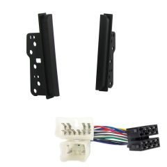 Double Din Fascia ISO Lead Car Stereo Fitting Kit for Toyota MR2 Hilux Rav4 Previa 