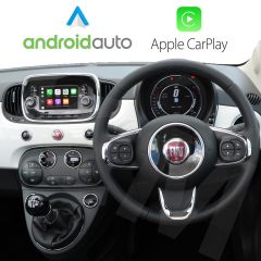Wireless Apple CarPlay Android Auto for Fiat 500, Doblo, Ducato, Tipo 2015 Onwards Uconnect 5.0" system