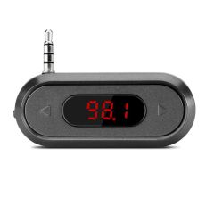 FM02 Wireless FM Transmitter Mini AUX Adapter with 3.5mm Jack