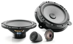 Focal ISRNS165 6.5" 165mm 2 Way Component Speakers 240 Watts  Custom Fit  for Nissan, Dacia, Renault, Smart 