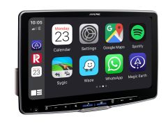 ALPINE ILX F115D 11-Inch Car Audio with 1 DIN Chassis, featuring DAB+, Wireless Apple CarPlay and Wired Android Auto