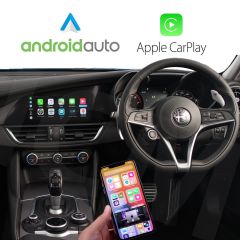 Wireless Apple CarPlay Android Auto for Alfa Romeo Gulia, Stelvio 2016 Onwards with Infotainment system (6.5 & 8.8")