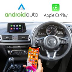 Wireless Apple CarPlay Android Auto for Mazda Vehicles MZD Connect system