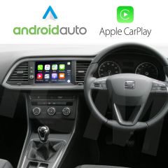 Wireless Apple CarPlay Android Auto for Seat Vehicles with Media system Navi & Plus (6.5" & 8")