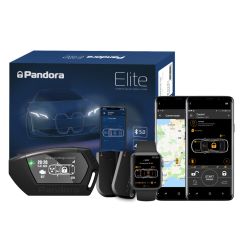 Pandora Elite V2 Pager Car Alarm with Immobilisation, Shock, Tilt, Motion, Internal Sensor, GPS Tracking & Remote Engine Start