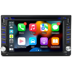6.2'' Multimedia Screen Car DVD BT GPS CarPlay & Android Auto for Nissan cars Qashqai Xtrail Navara
