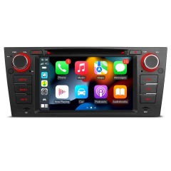 7" Android Stereo Multimedia Car DVD with Built-in Apple CarPlay and Android Auto Custom Fit for BMW E90/E91/E92/E93/M3