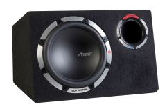 Vibe PULSECBR12-V7 900 Watts 4 Ohm 12" Bass Reflex Turbo Port Car Subwoofer Enclosure