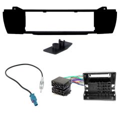 BMW Z4 E85 E86 Single Din Car Fascia Panel ISO Wiring Adaptor Fitting Kit