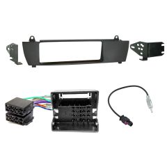BMW X3 E83 Single Din Car Stereo ISO Wiring Lead Fascia Panel Fitting Kit