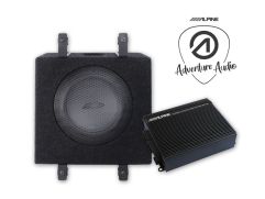 Alpine SPC-W84AS907-R Car Audio Sub & Amplifier System for Mercedes Sprinter Vehicles with Aftermarket Stereos