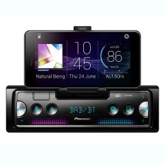 SPH-20DAB 1-DIN Receiver with DAB/DAB+ Digital Radio, Bluetooth, USB and Spotify Connects to iPhone & Android Alexa built-in