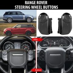 Digital Steering Wheel Touch Buttons OEM Style For Land Rover Range Rover Vogue L405 Sport L494 2013-2018