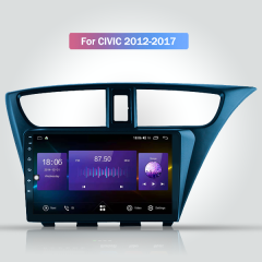 9'' Android Carplay Car Stereo Multimedia System For Honda Civic 2012-2017