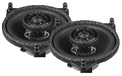 Match Audiotec Fischer Match UP X4MB-FRT 10cm / 4" 2-way Coax Speakers for Mercedes