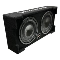 Phoenix Gold ZX210PBS ZX-Series Dual 10" 700W 2 OHM SVC Loaded Slim Subwoofer Box