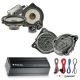 Mercedes Benz Vehicles Focal Front Door 2 Way Component Speaker Kit with Subwoofer and Amplifier Car Audio Upgrade (Including Installation)