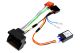 Quadlock Radio ISO lead with CANbus 12v accessory ignition supply for Citroen/Peugeot/Toyota