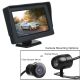 4.3 Inch 12v In Car Dash Monitor Screen with Rearview Reverse Parking Camera Kit