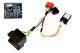 20-186-IGN VW Caddy, T6 Quadlock to ISO Radio Adapter Harness, CANbus ignition