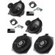 Audison Prima APBMW K4M 2 Way Component Speaker Kit and Audison 8 Inch Under Seat Car Subwoofer For BMW