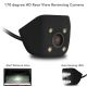 Universal 12V Rear View Reverse Day/Night Car Parking Camera With 4 LED Lights