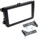 CT24VW12 Volkswagen Double Din Car Fascia Adaptor  With Brackets