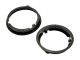 CT25MT03 Front & Rear Car Speaker Adaptors 165mm for Mitsubishi Vehicles