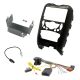 BMW Mini R56 Double Din Car Stereo Fascia Panel Fitting Kit + Steering Controls