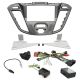 Ford Transit Custom 2014> Double Din Stereo Car Fascia Panel Adaptor Fitting Kit