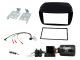 Fiat Doblo, Combo  2010-15 Double Din Radio Fascia Panel Car Stereo Fitting Kit