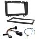 Honda CRV 07-11 Car Stereo Steering Controls Double Din Fascia Panel Fitting Kit