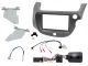 CTKHD17 Dark Grey Double Din Car Stereo Fascia Fitting Kit for Honda Jazz 2008-2014