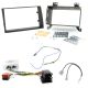 Kia Cee'd Double Din Fascia Panel Car Stereo Fitting Kit For Amplified Systems