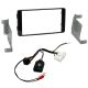 Mitsubishi L200 Triton Double Din Facia Steering Controls Car Stereo Fitting Kit