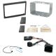 Peugeot 207 307 Double Din Fascia Panel Steering Controls Car Stereo Fitting Kit