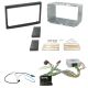 Peugeot 207 307 Double Din Fascia With Steering Controls Car Stereo Fitting Kit